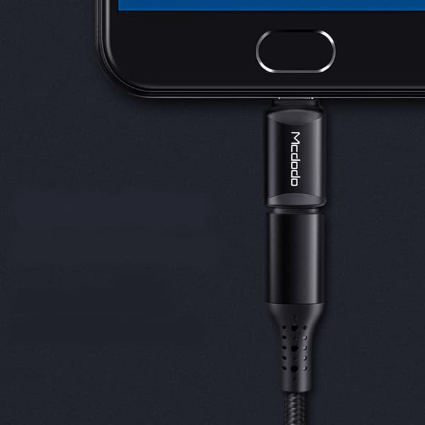 MCDODO ADAPTER USB-C TILL MICRO USB TILL USB TYP C 3A 480MBPS