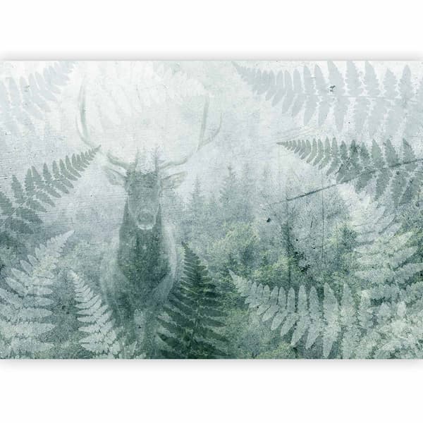 Fototapet - Hjort i bregner - tredje variant