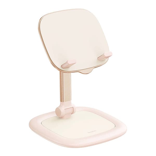 Baseus Seashell-tabletti-/puhelinteline (vaaleanpunainen)