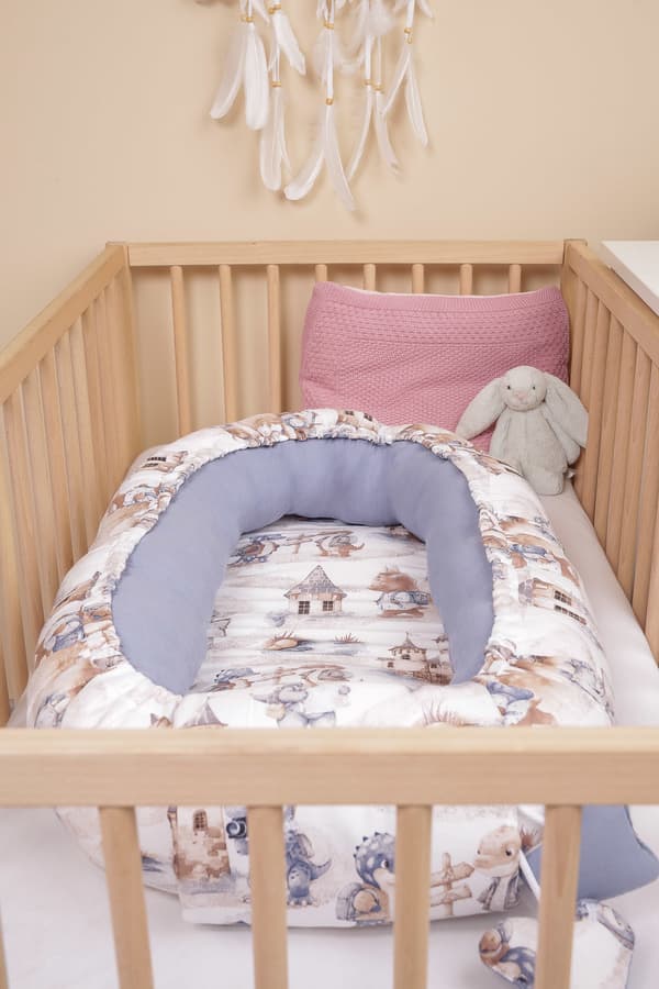 MUSLIN COCOON DRAGONS JEANS 80x45 + PUDE