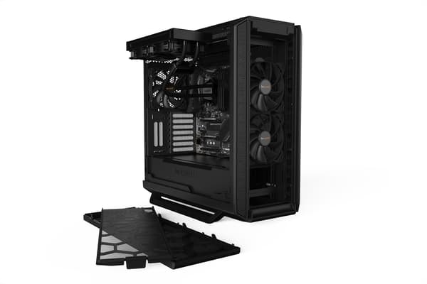 Be Quiet! Silent Base 802 computerkabinet med vindue, sort