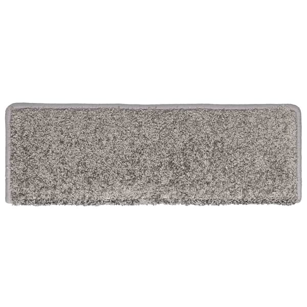 vidaXL trappemåtter 30 stk. 65x21x4 cm grå