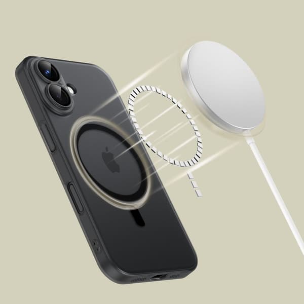 TECH-PROTECT MAGSLIM MAGSAFE IPHONE 16 MATTE/SVART