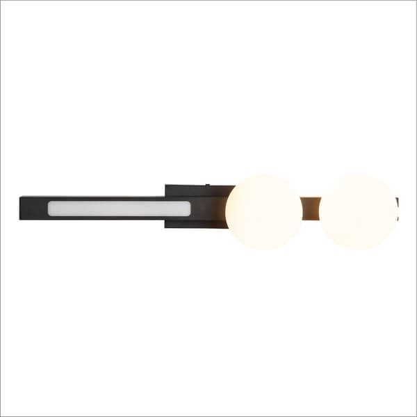 VÆGLAMPE MAGNET LED SORT ALU MILAGRO ML1138