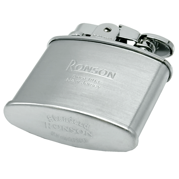 RONSON NOSTALGIA SILVER SATIN Bensin tändare
