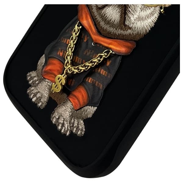 Nimmy iPhone 16 Pro Max 6.9 Cover Sort/Sort Briller Cool Hund
