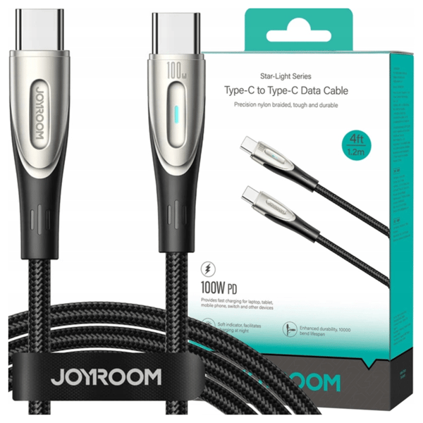Kabel Joyroom Star-Light Series SA27-CL3 USB-C / Lightning 30W 1.2m - sort