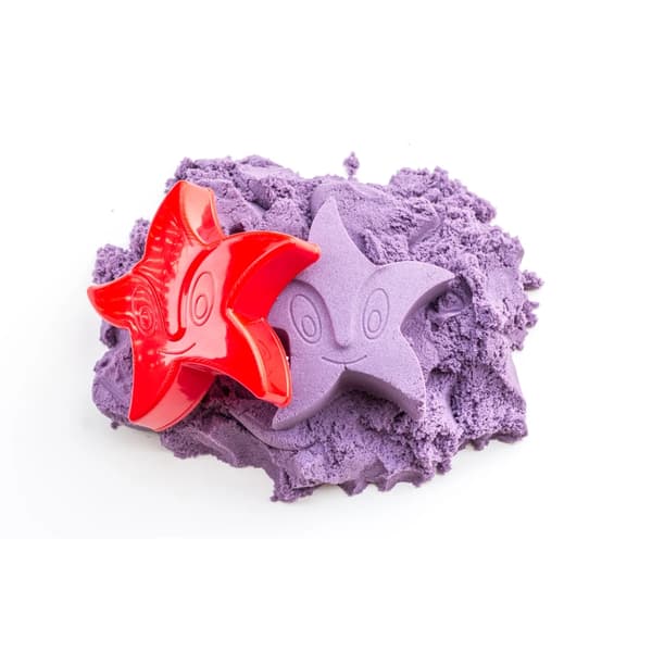 Dynamisk sand - lila - 1 kg