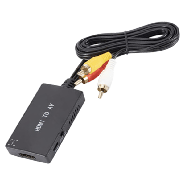 HDMI til AV RCA video konverter adapter PAL/NTSC