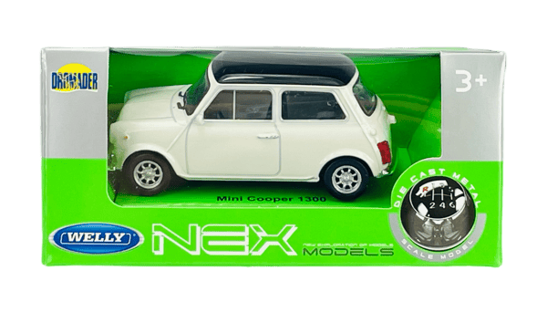 WELLY MINI COOPER 1300 HVID 1:43 44017