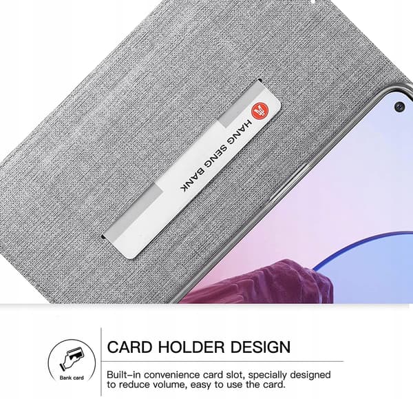 GRÅT LUKKET ETUI TIL ONEPLUS NORD N20 5G