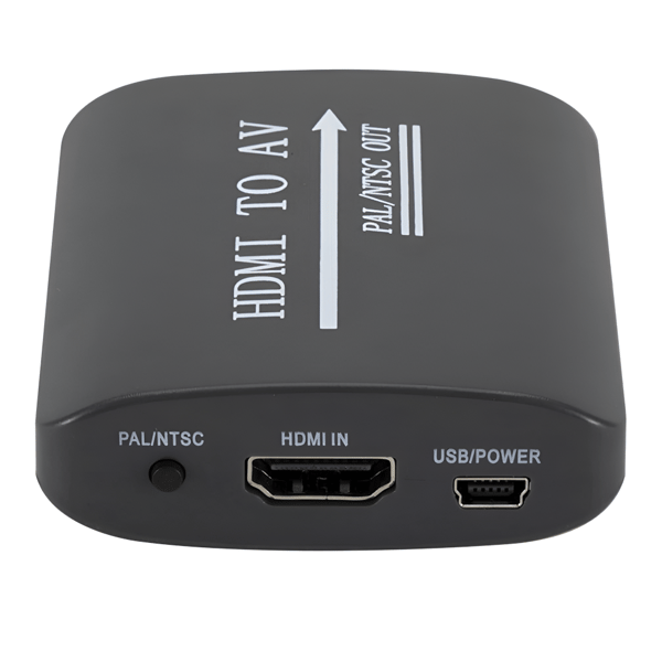 HDMI til AV RCA cinch billedkonverter NTSC PAL