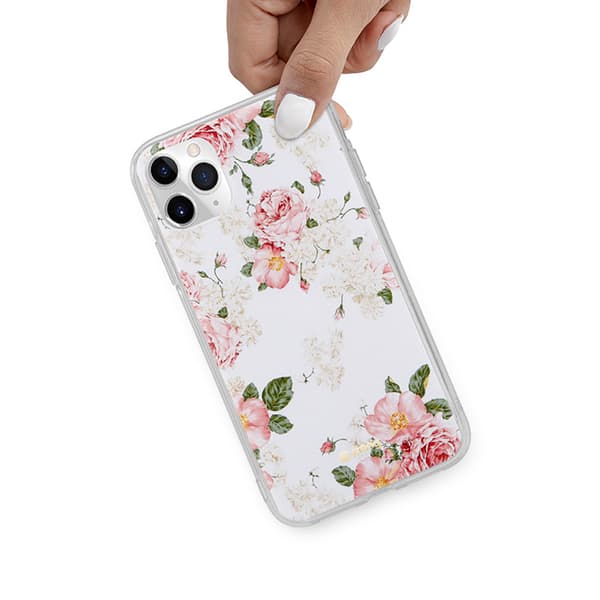Crong Blomsteretui - iPhone 11 Pro Etui (mønster 02)