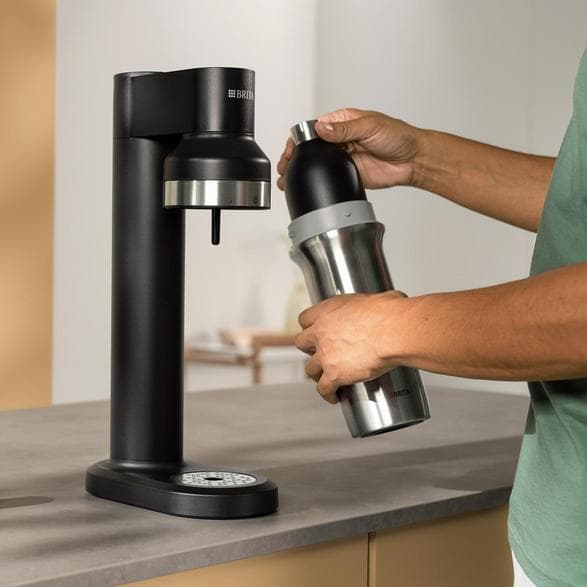 Brita sodaTRIO 0.65 L Flaska Svart