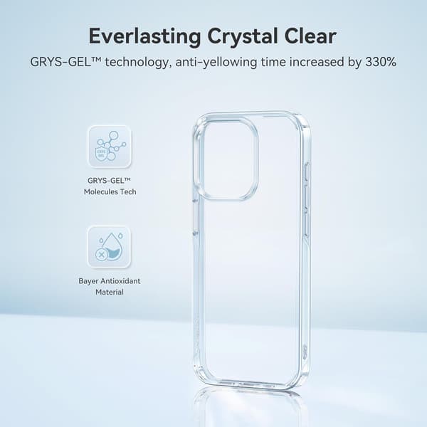 SKAL TILL APPLE IPHONE 13 SILIKON FÄRGLÖST TRANSPARENT BASIC + STATIV