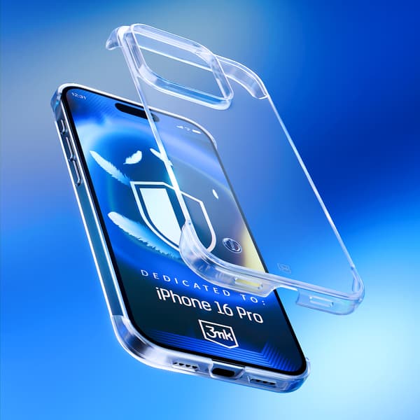 Apple iPhone 16 Pro - 3mk Just20g kirkas suojakuori