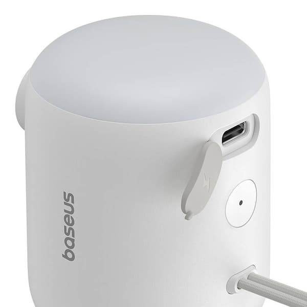 Baseus PocketGo bærbar pumpe (hvid)