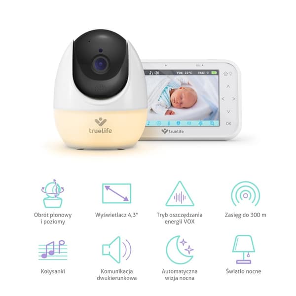 TrueLife NannyCam R4 Pro -vauvamonitori