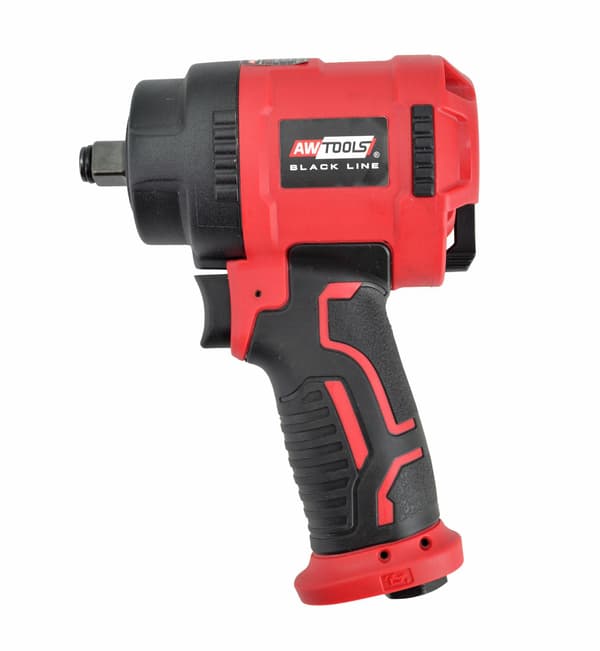 AWTOOLS PNEUMATISK SLAGNØGLE 1/2" 1200Nm MINI BLACK LINE