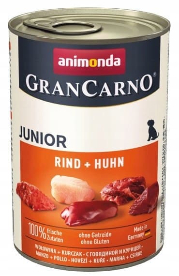 Animonda Grancarno Junior våtfoder för hundar 12x400g