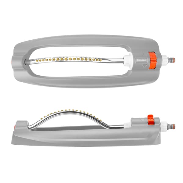 Oscillerande sprinkler, aluminiumarm, vit linje