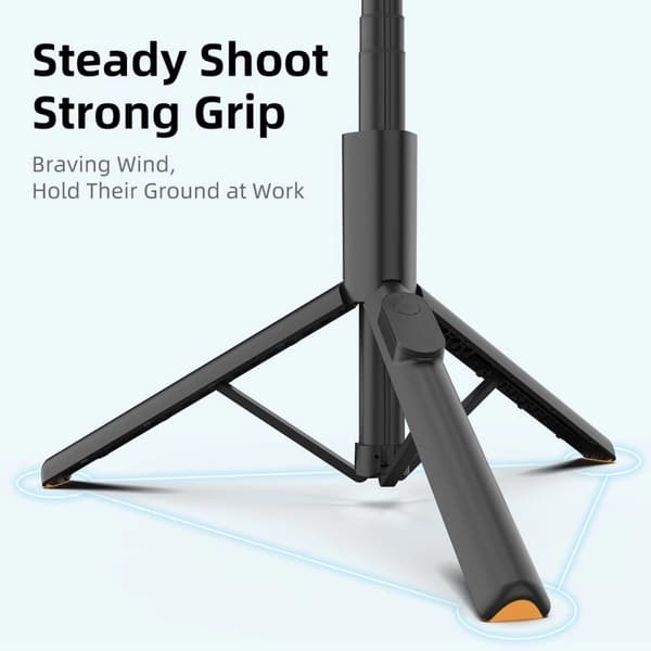 Selfiepinne Tech-Protect L09S med stativ - svart