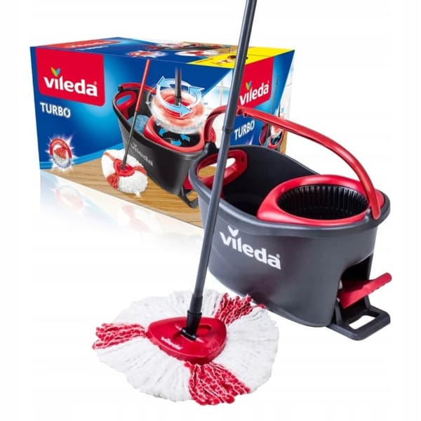 VILEDA Easy Wring&Clean TURBO roterande moppset 1 st