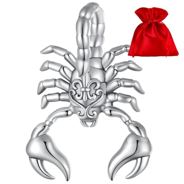 Skorpion silverberlock pärla pärlhänge