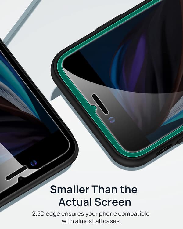 3x 9H karkaistu lasi iPhone SE 2020:lle, iPhone 7/8:lle