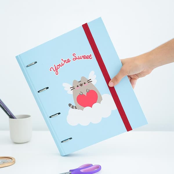 Pusheen - Purrfect Love Samling Ringbind (4 Ringe)