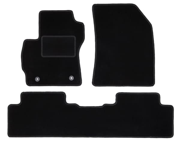 Velourmattor set för Mazda Premacy II minivan (2005-2010)