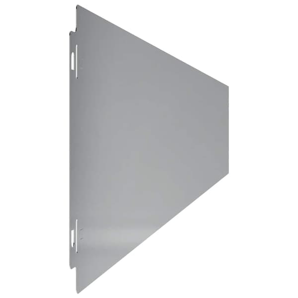 vidaXL Gräsmatta 10 st 15x103 cm galvaniserat stål