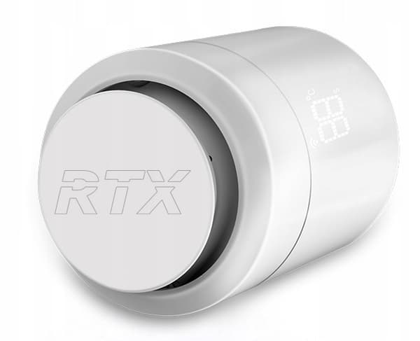 2x RTX-termostaattipää + ZigBee LAN -yhdyskäytävä TUYA SET2