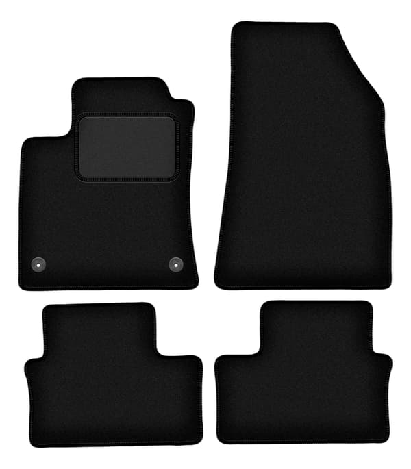Velourmattor komplett set för: Renault Clio V hatchback (2019-)