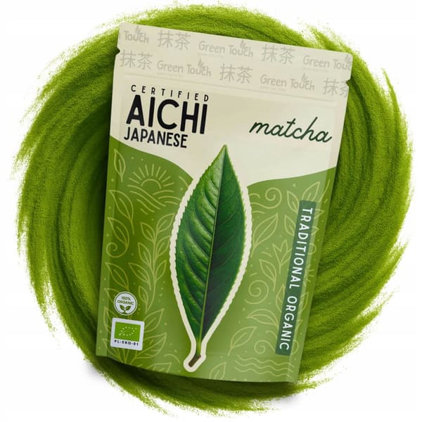 Matcha te japansk AICHI Traditionell 50 g Certifierad BIO Green Touch
