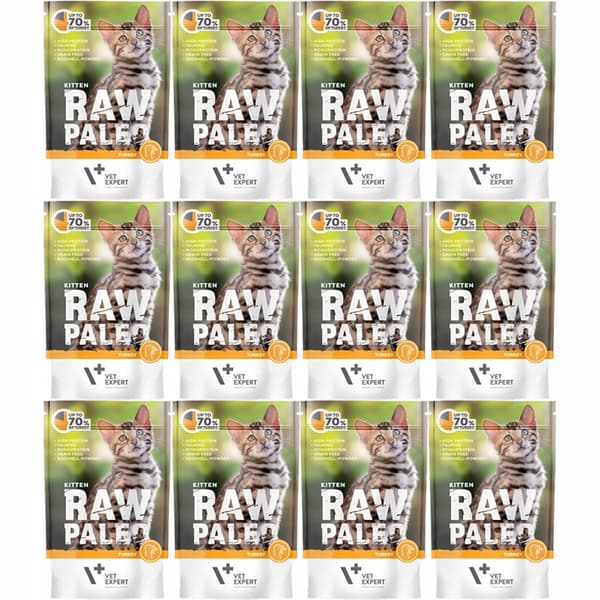 VetExpert Rå Paleo Killing Kalkun 12x100g