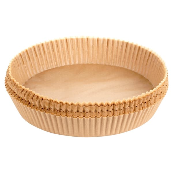 Papirindsats til airfryer rund 23 cm 200 stk.