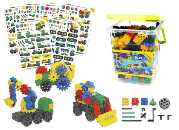 Morphun GearPhun Køretøjer 324 dele - Byggeklodser