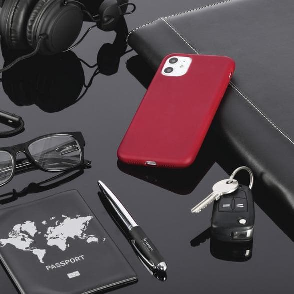 Etui HAMA MagCase Finest Feel PRO til Apple iPhone 14 Plus Rød