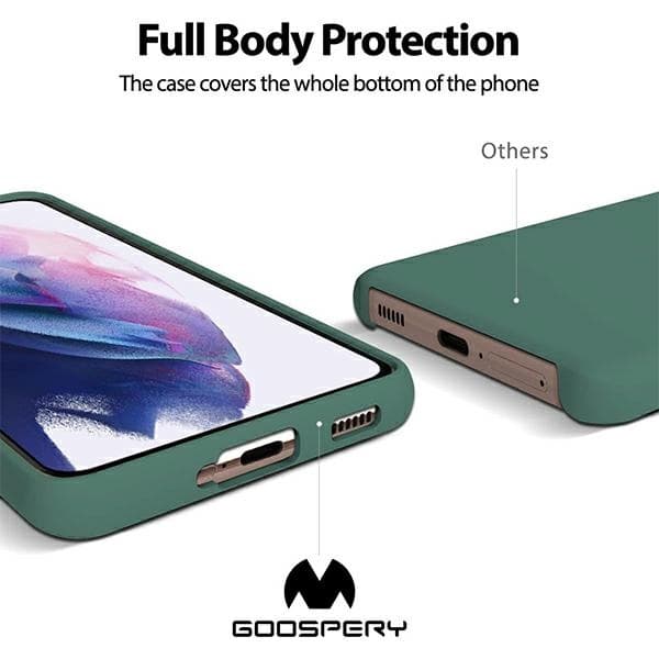 Mercury Silicone iPhone 15 Plus6,7 grön