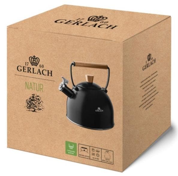 Gerlach Natur Kedel 2,5 L Sort