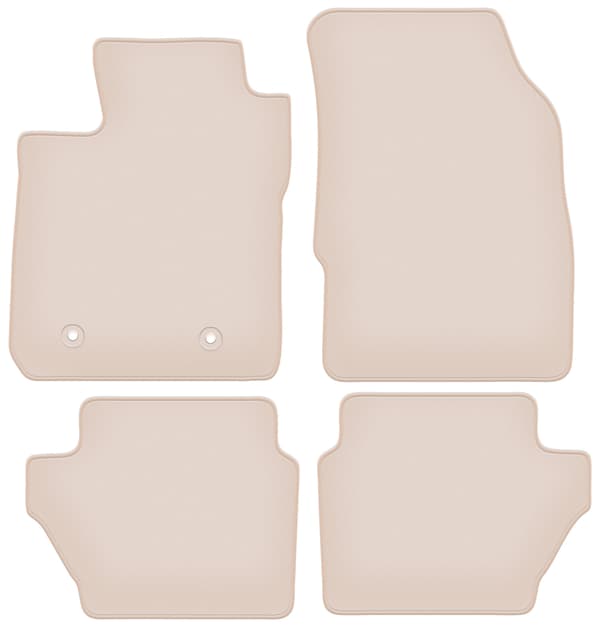 mattor PREMIUM beige för: Ford EcoSport MK2 crossover 2012-2017