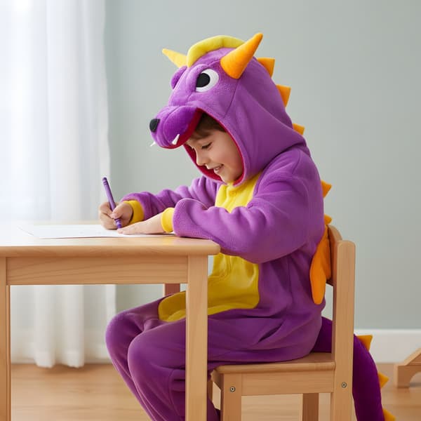 Spyro kigurumi-pyjamas för barn 105-115 cm
