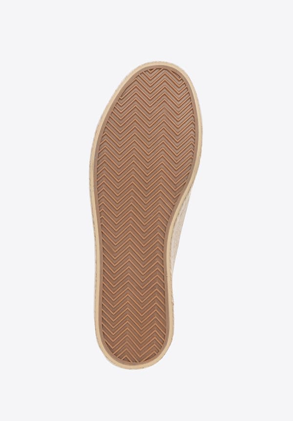 Wittchen damesneakers med halmssåler, gul, syntetisk materiale