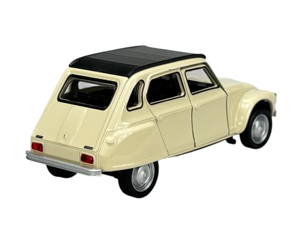 Welly OLD timer Citroën Dyane med tak beige 1:34 43859