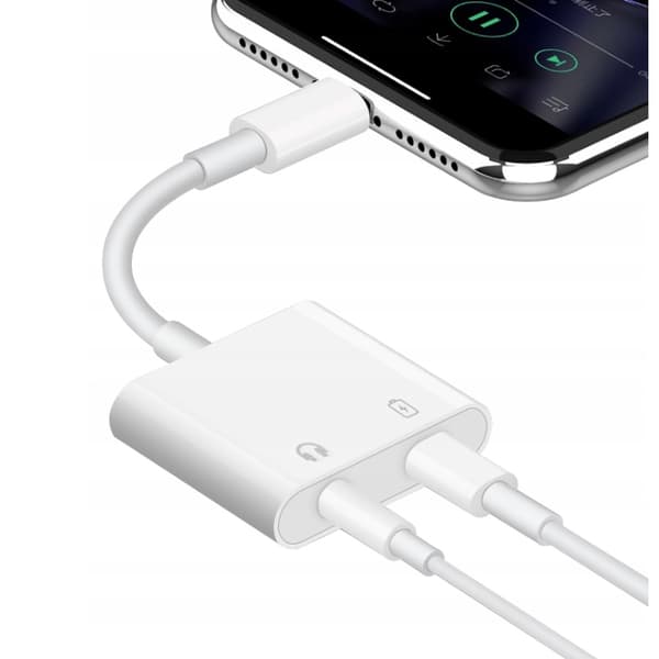 CO2 USB-C MINI JACK 3,5 MM ADAPTER AUX-KABEL FÖR SAMSUNG APPLE MED DAC