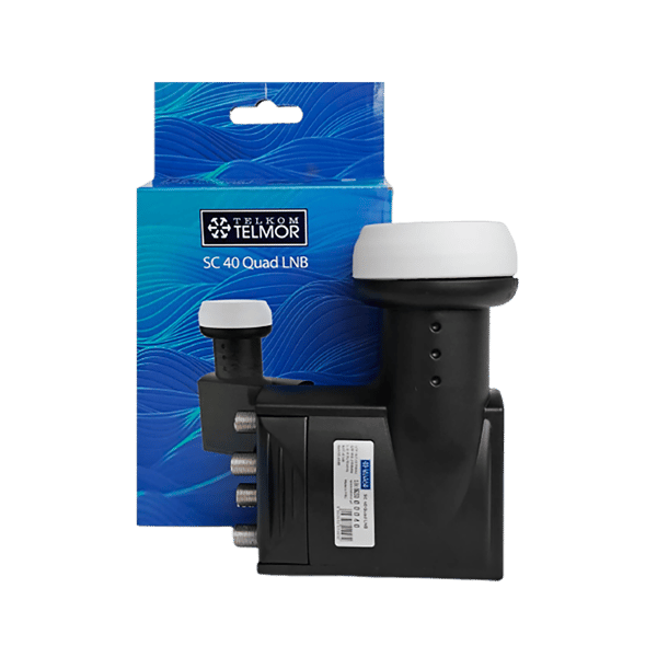 Telkom Telmor SC-40 Quad LNB satellitomvandlare