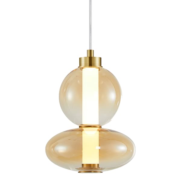 DAPHNE LED HÆNGELAMPE GULD MILAGRO ML0345