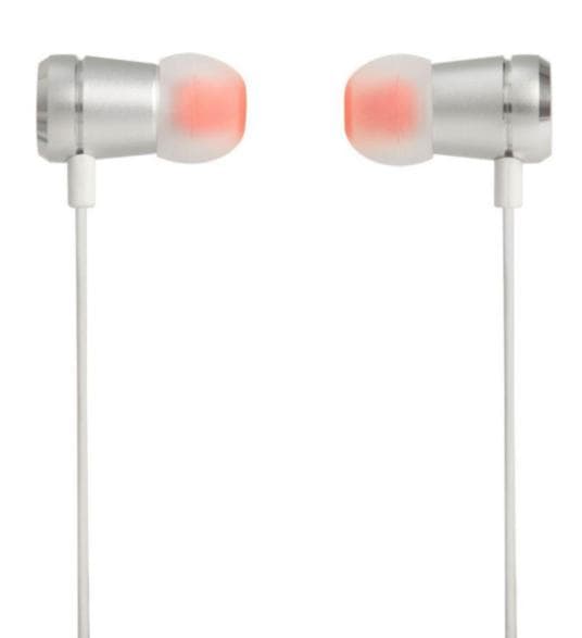 JBL T290 Trådbundna hörlurar Vit-silver