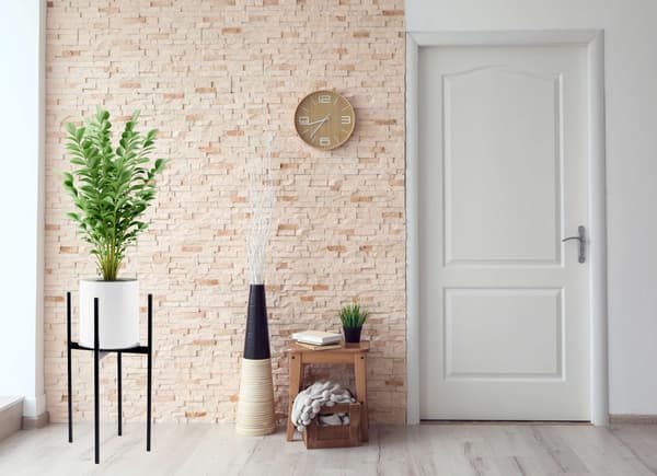 Loft-inspirerat växtställ Torre 70 cm svart